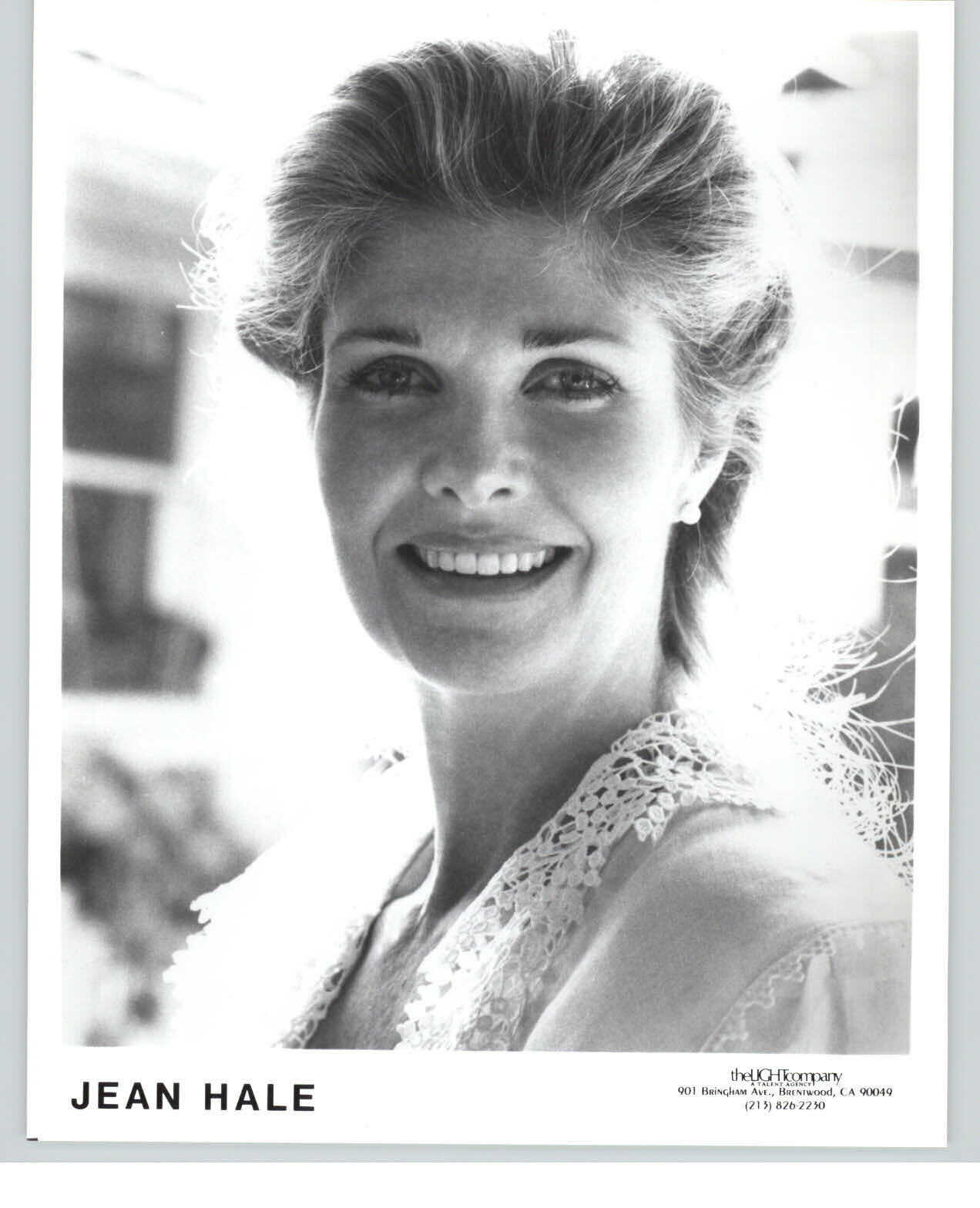 Jean Hale - 8x10 Headshot Photo Poster painting - In like Flint