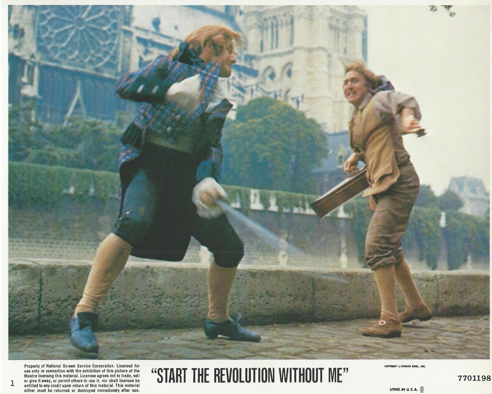 Start The Revolution Without Me Original 8x10 Lobby Card Poster Photo Poster painting 1970 #1