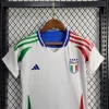 2024 Kids Size Italy Away Soccer Shirt  1:1 Thai Quality