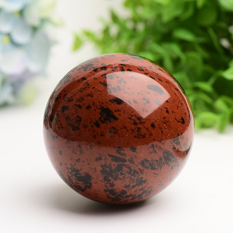 2.5”-4.0“ Mahogany Crystal Sphere Bulk Crystal