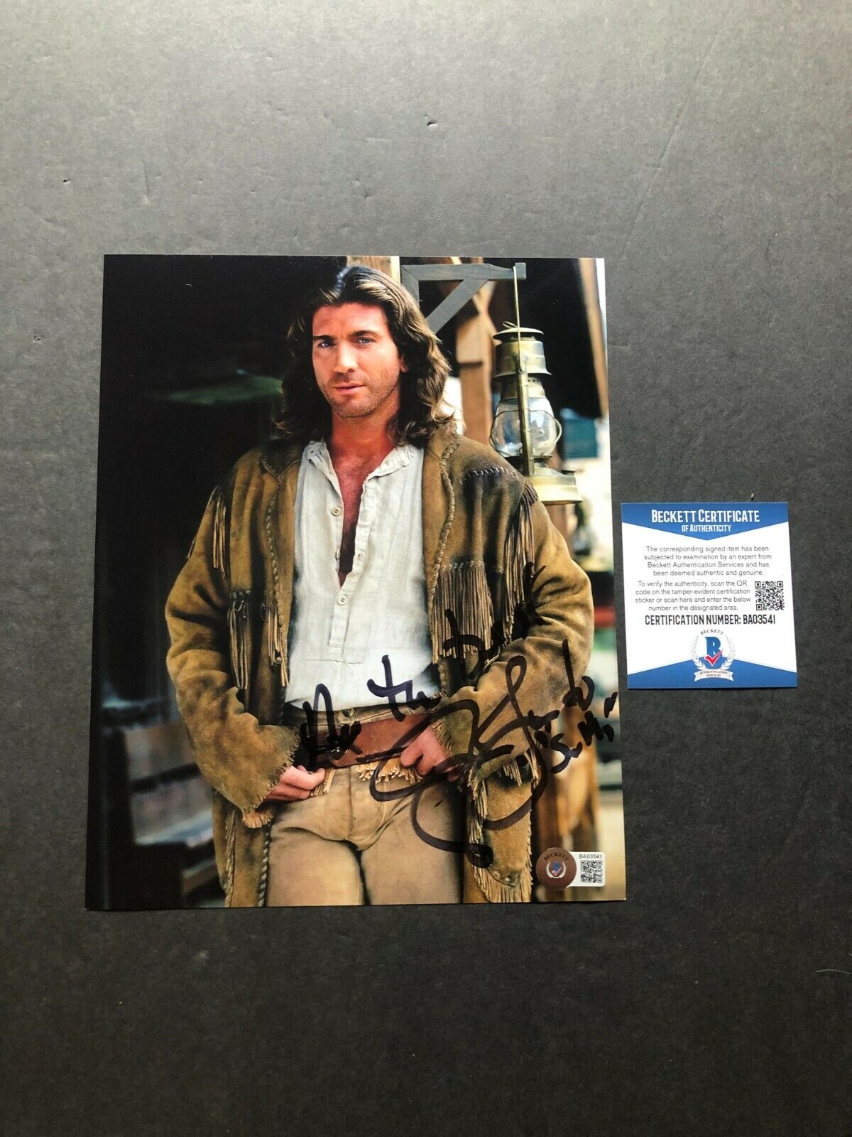 Joe Lando Hot! signed autographed Dr. Quinn 8x10 Photo Poster painting Beckett BAS Coa