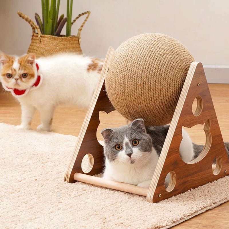 Cat Scratching Ball Toy