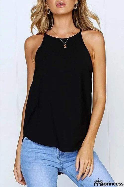 Solid Loose Tank Top