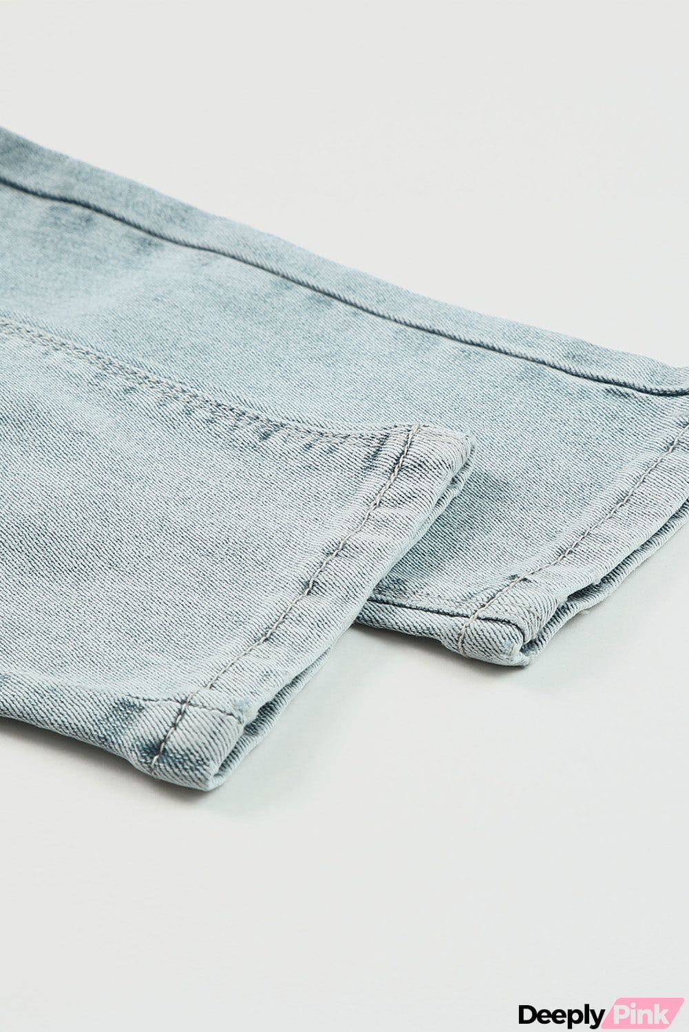 Vintage Wash Distressed Boyfriend Jeans