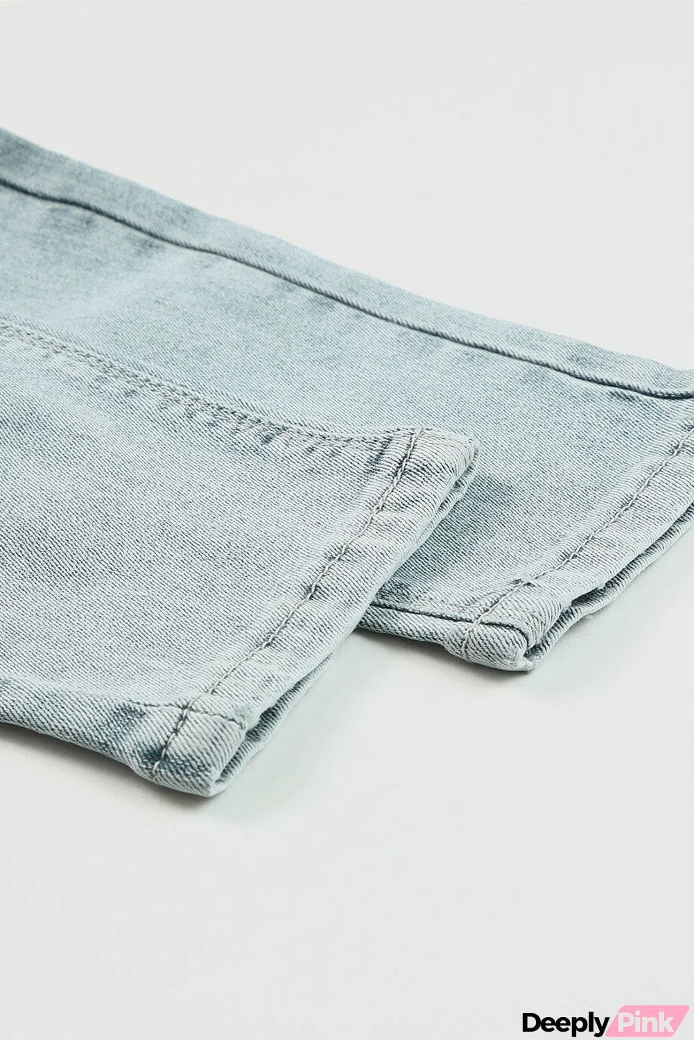 Vintage Wash Distressed Boyfriend Jeans