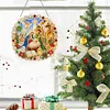 XMAS DIY Acrylic Special Shape Diamond Painting Hanging Pendant Hanging Kit