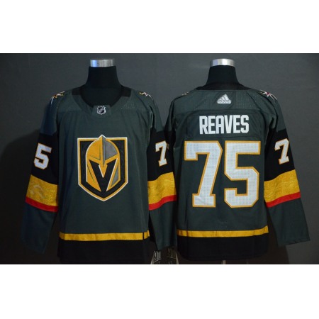 Men's Vegas Golden Knights #75 Ryan Reaves Grey Stitched NHL Jersey I60H
