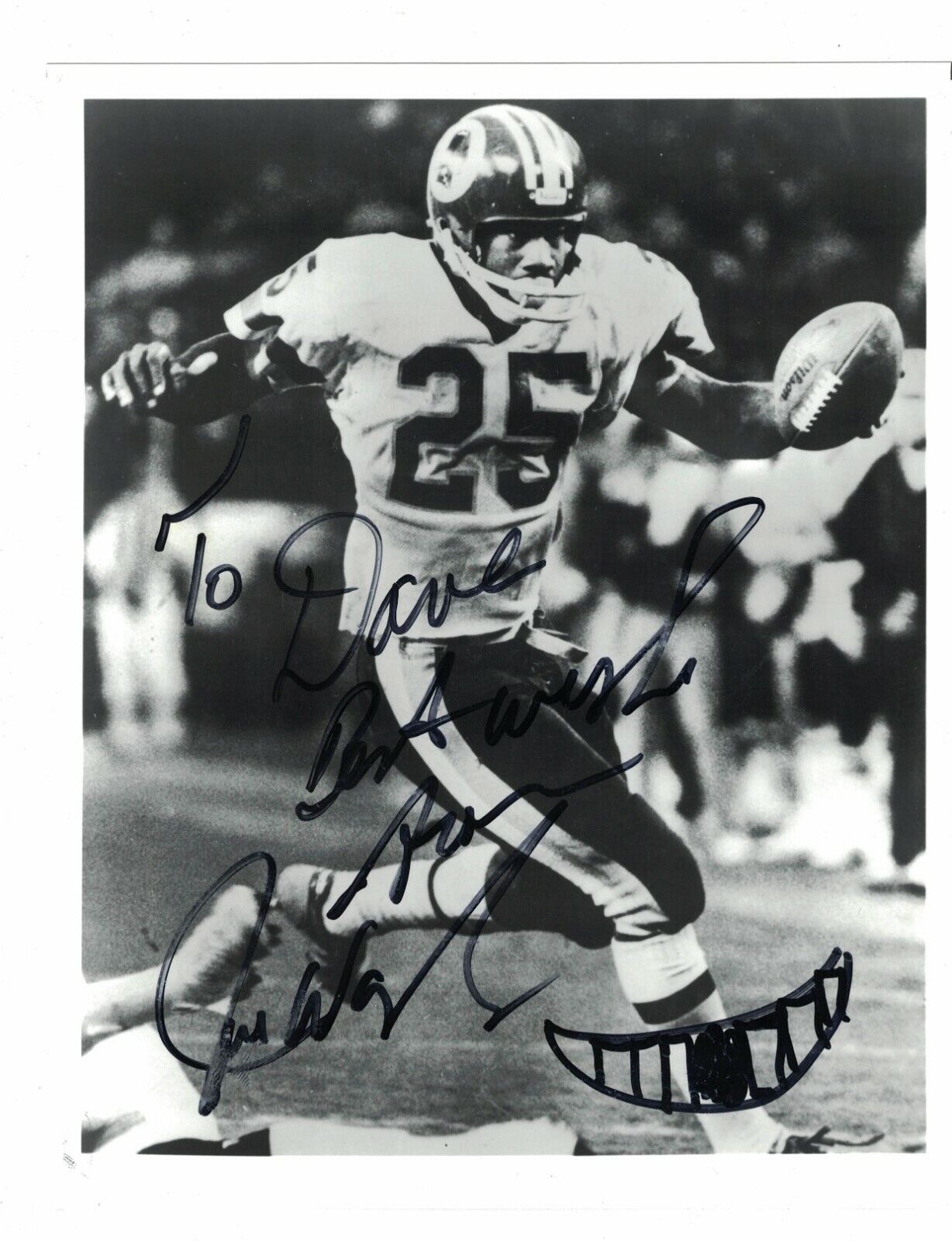 Joe Washington Washington Redskins Signed 8 x 10