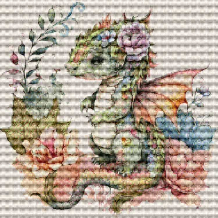 Dragon -Full Round Drill Diamond Painting -40*40CM