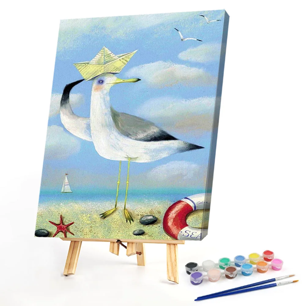 Captain Seagull - Paint By Numbers(40*50CM)