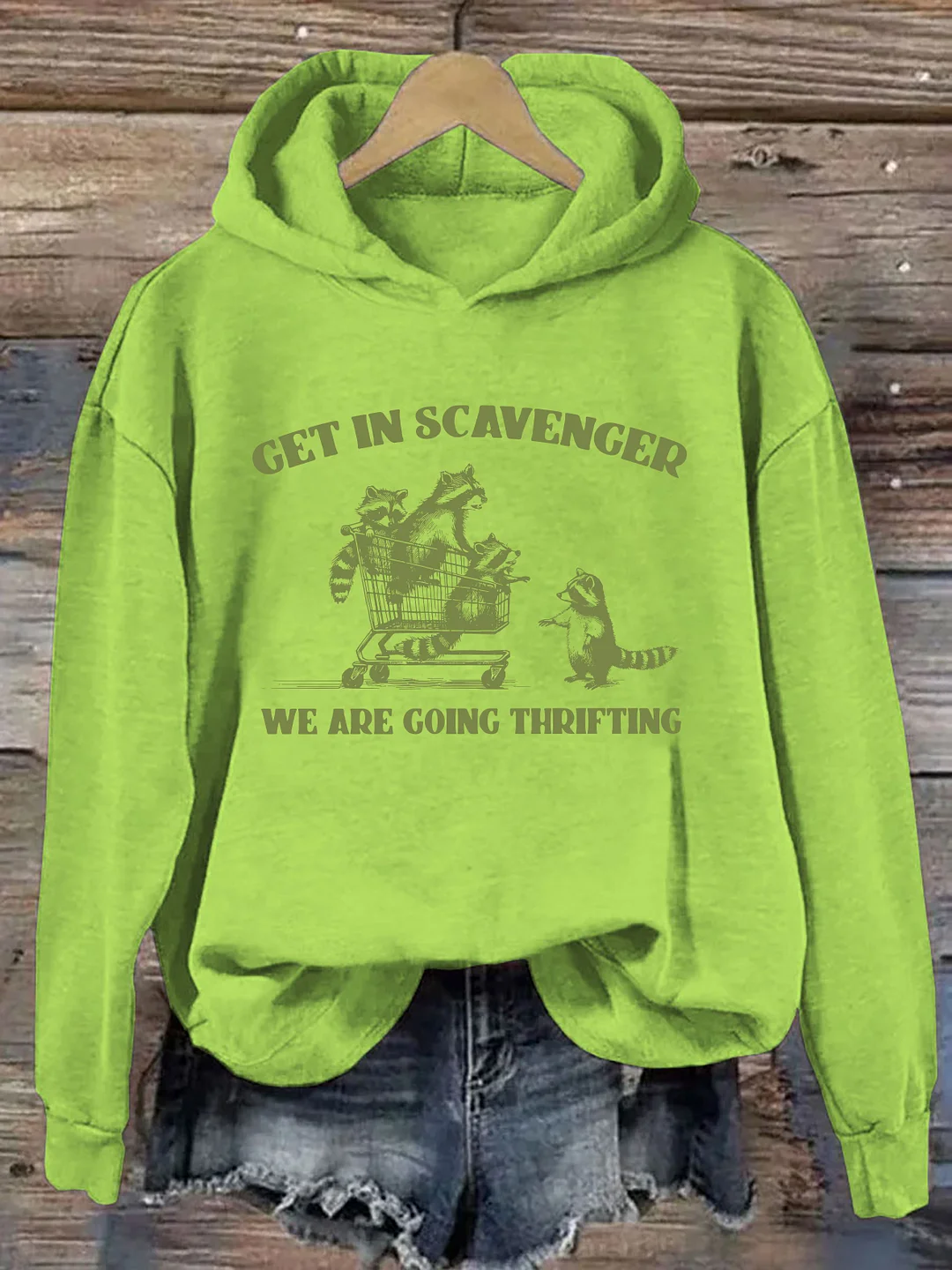 Get In Scavenger We're Going Thrifting Hoodie