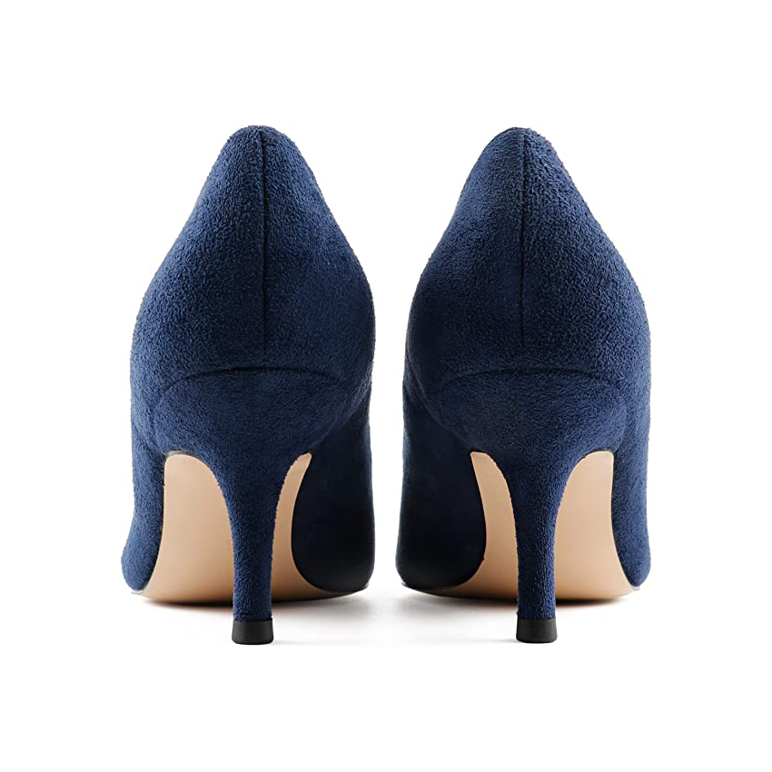 2.36" Kitten Heels Pumps Comfortable Women Daily Shoes-MERUMOTE