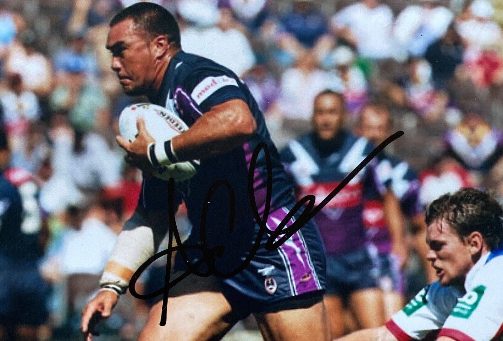 Alex Chan Genuine Hand Signed 6X4 Photo Poster painting - Melbourne Storm