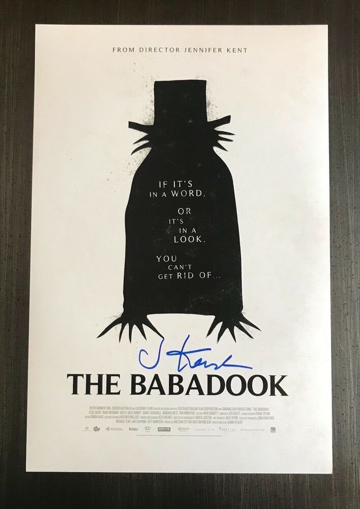 * JENNIFER KENT * signed autographed 12x18 Photo Poster painting poster * THE BABADOOK * 1