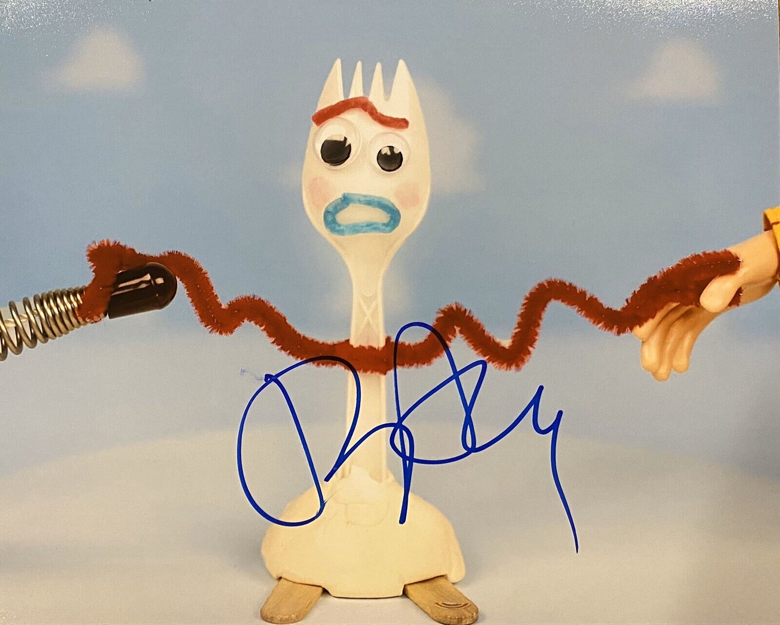 EXACT PROOF! TONY HALE Signed Autographed FORKY 8x10 Photo Poster painting TOY STORY