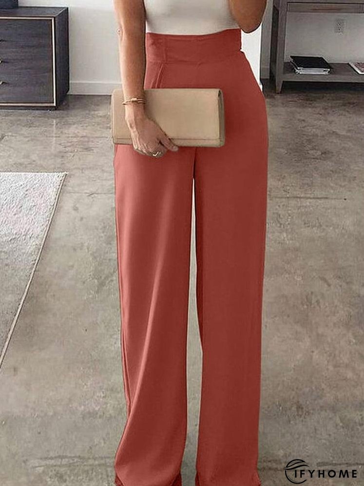 Solid Color Sleeveless Casual Jumpsuit for Women | IFYHOME