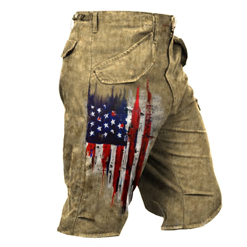Men's Casual Outdoor Skull Printed Shorts-Compassnice®