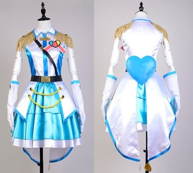 Shibuya Rin Cosplay Costume The Idolmaster Cinderella Uniform Dress