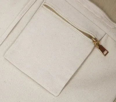 Inside Zipper Pocket