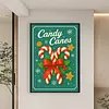 Candy Canes-11CT Stamped Cross Stitch 40*60cm (Big Size)