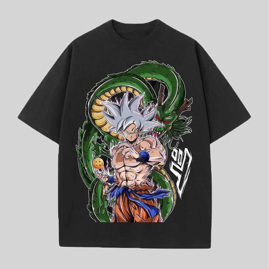 Dragon Ball Goku Printed Oversized Unisex T-shirts