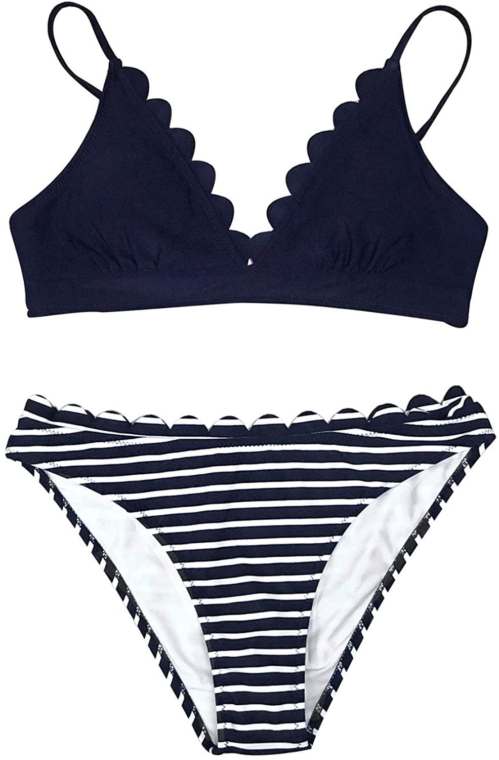 Women's Scalloped Trim in The Moment Bikini