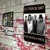 U2 - Vintage Metal Signs - 20*30cm/30*40cm - Music