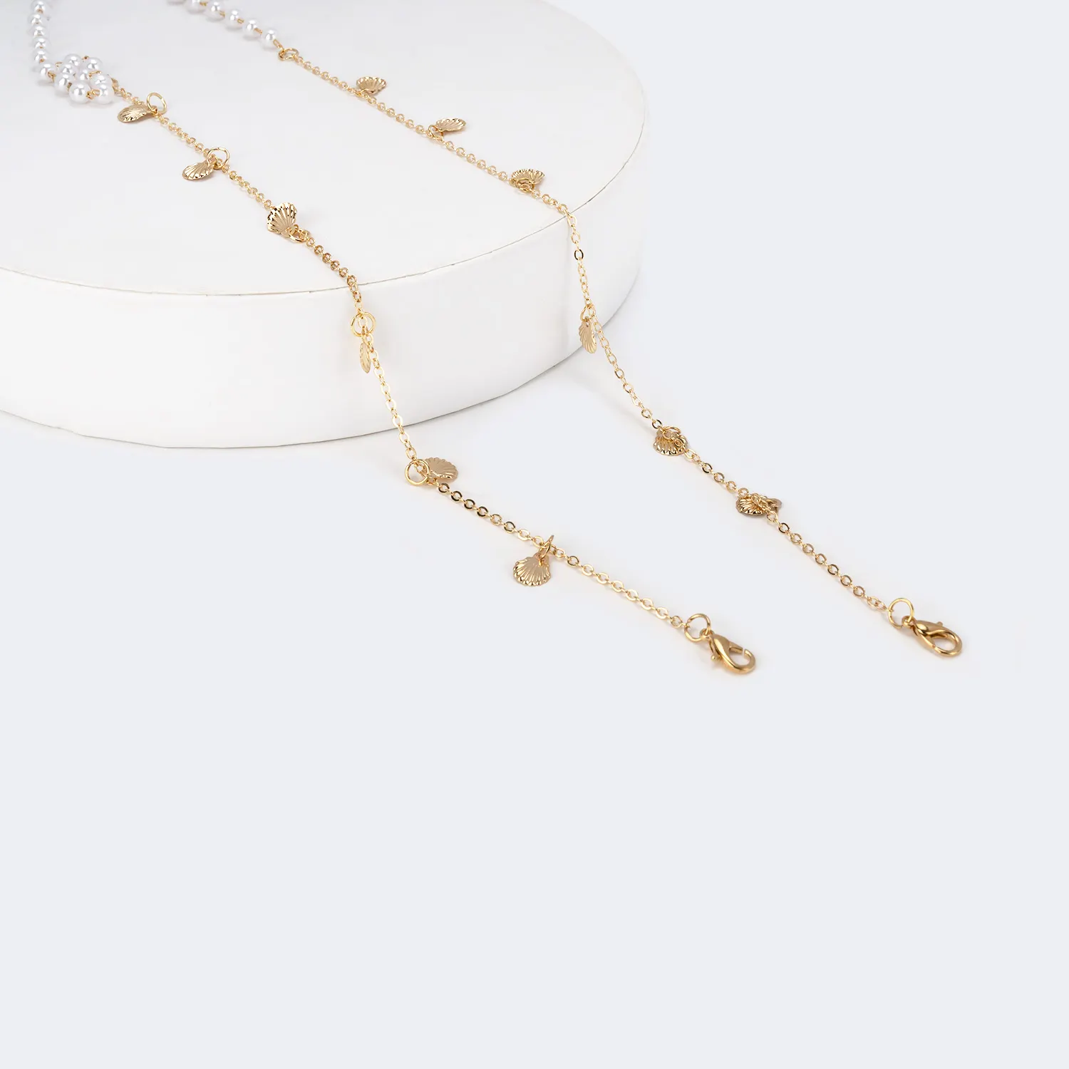 Natasha Gold Brillenkette Gold