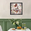 Diamond Painting-DIY Crystal Rhinestone The Girl Dancing with Butterflies(Box Packaging)