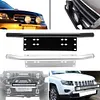 Universal Car Licence Plate Holder SUV Fog Lamp Mounting Frame Bracket