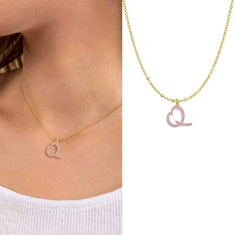 1 Piece 304 Stainless Steel Letter Jewelry Accessories Pendant