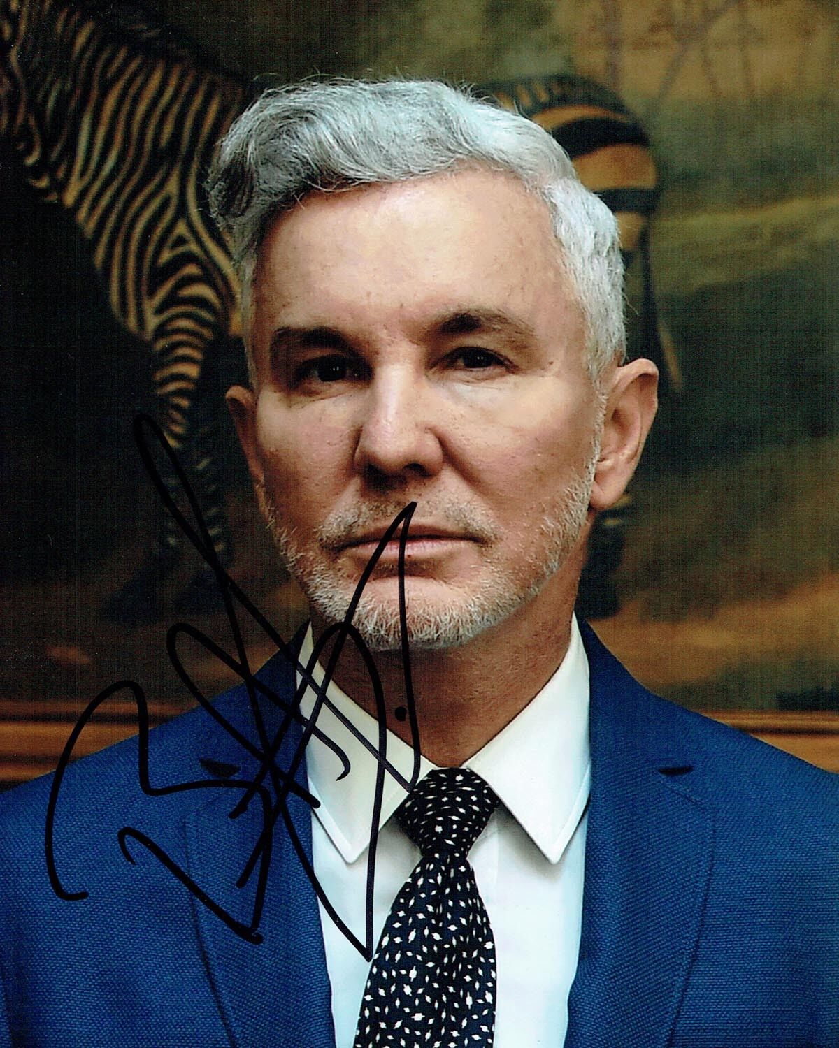 Baz LUHRMANN SIGNED Autograph 10x8 Photo Poster painting 2 AFTAL COA Film Director Singer Music