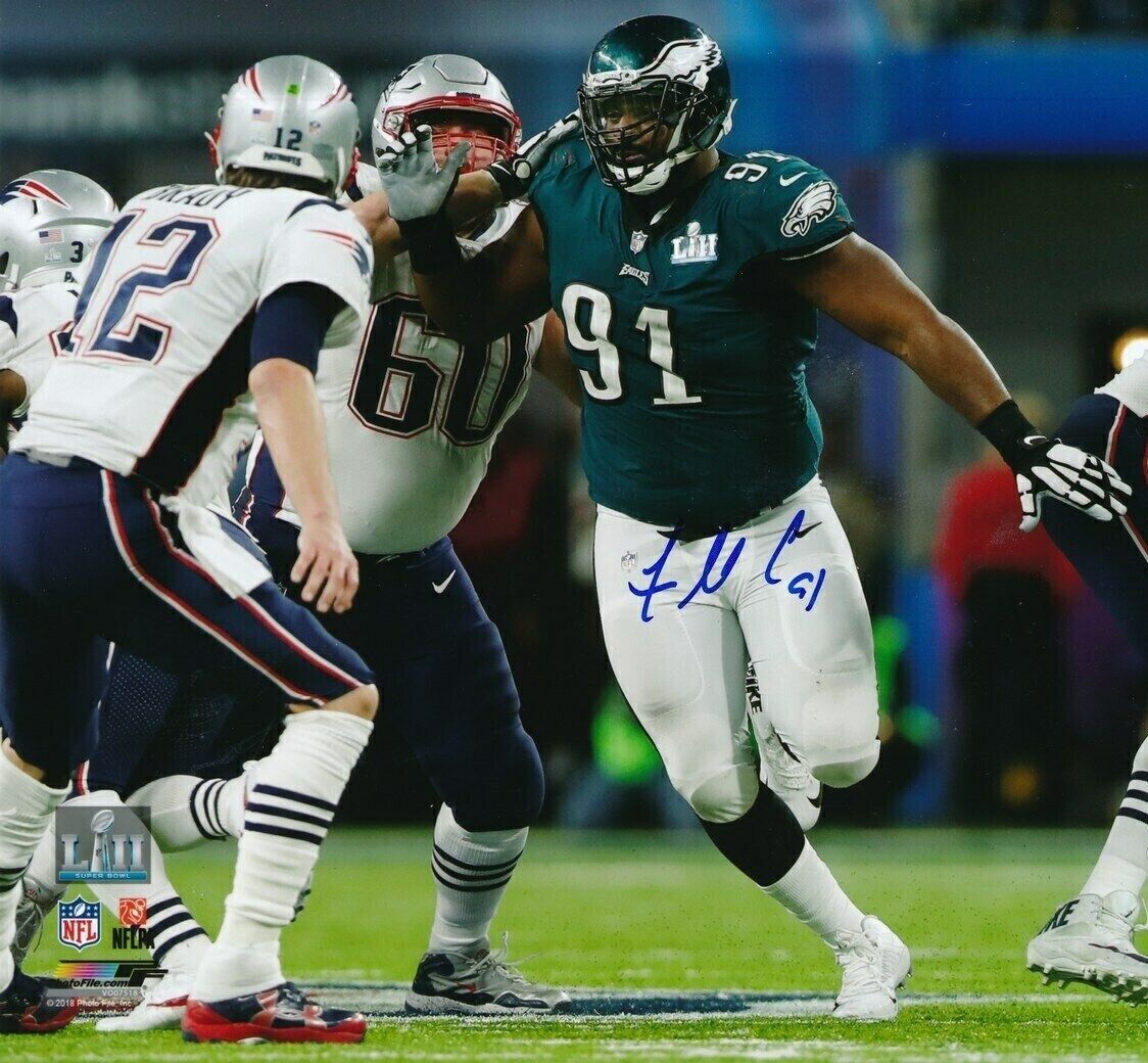 Fletcher Cox Autographed Signed 8x10 Photo Poster painting ( Eagles ) REPRINT