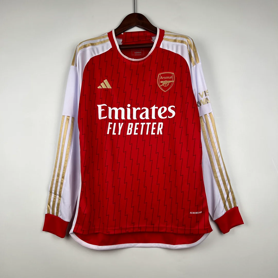 2023/2024 Arsenal Home Long Sleeve Thai version football shirt