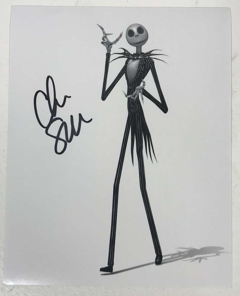 Chris Sarandon Signed Autographed The Nightmare Before Christmas