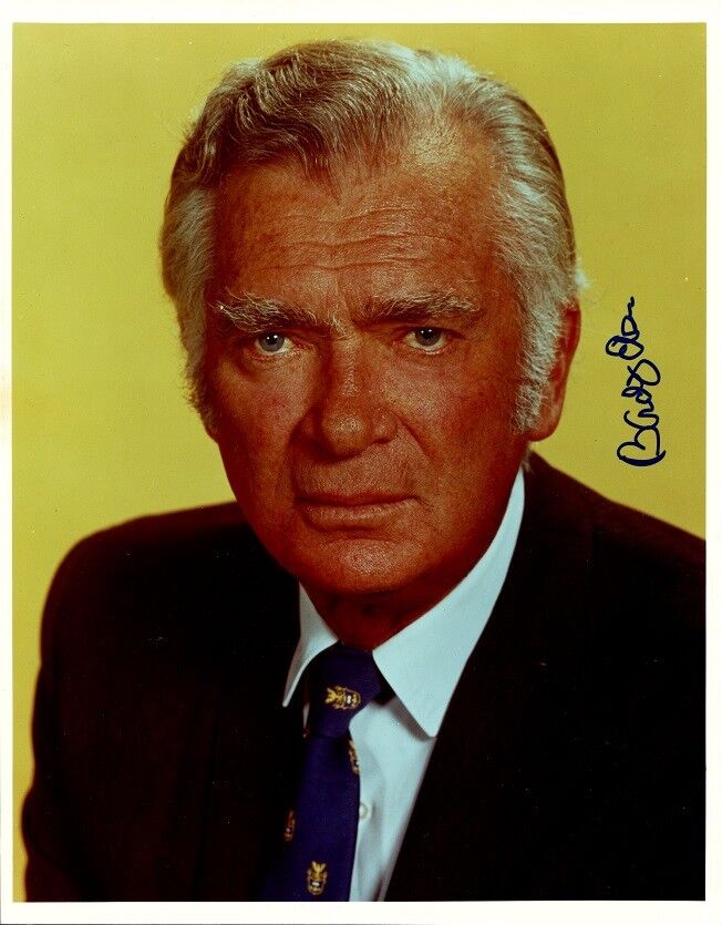 BUDDY EBSEN Signed Photo Poster painting - Beverley Hillbillies / Barnaby Jones