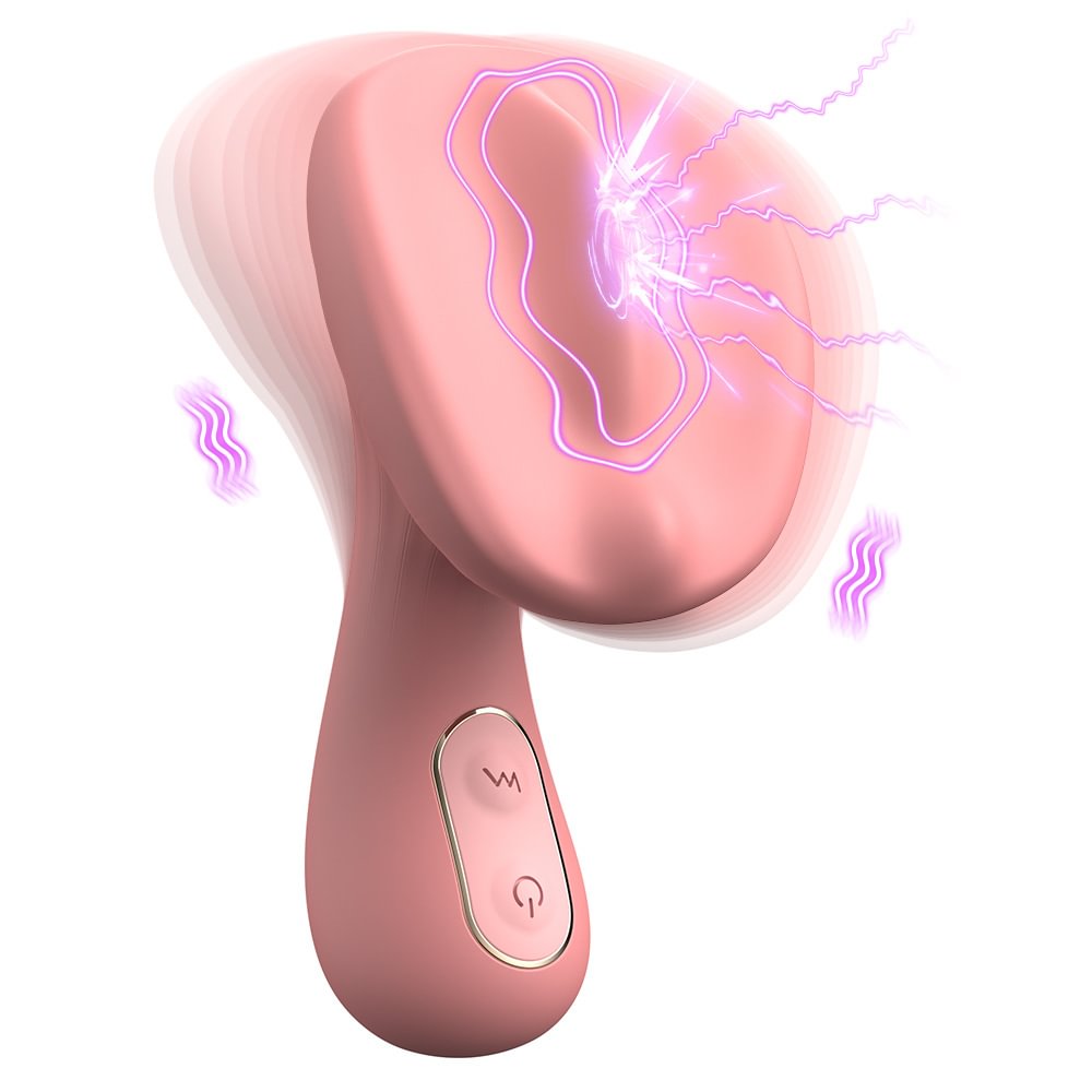 Elvinas - Mushroom Head Vibrating Clit Stimulator 