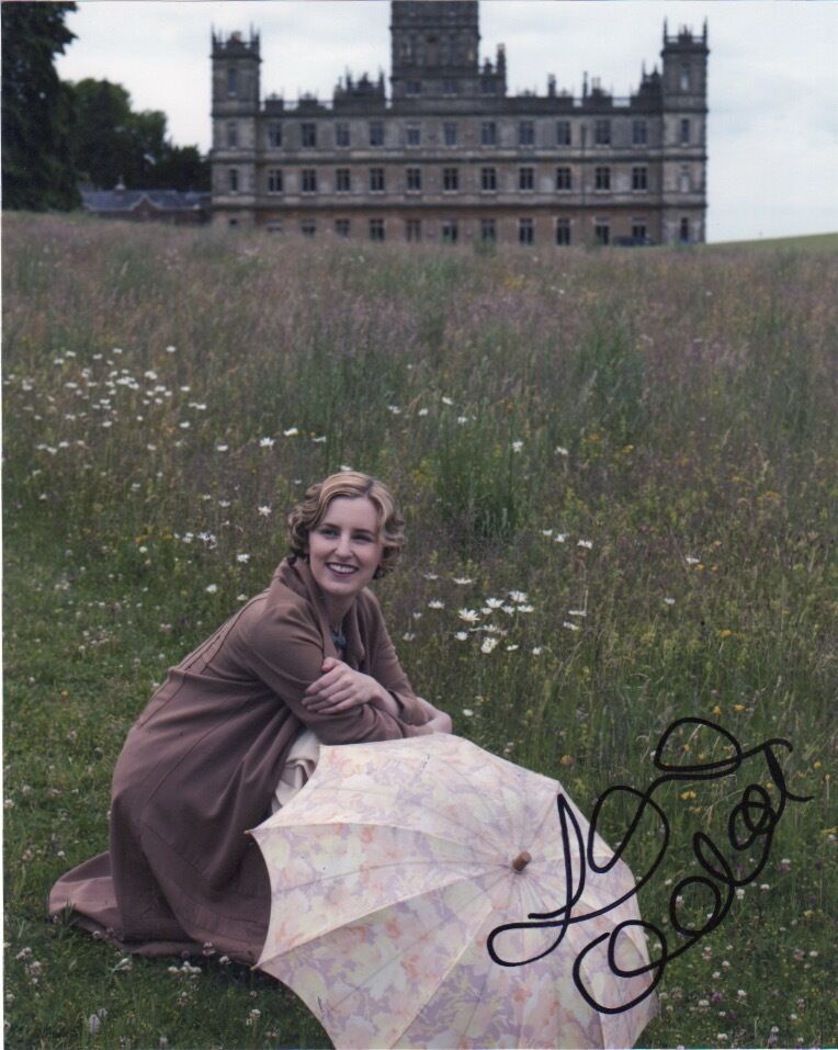 Laura Carmichael Downton Abbey Autographed Signed 8x10 Photo Poster painting COA