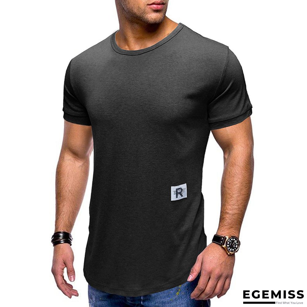 T-shirt with Short Sleeves and Round Collar In Plain Color | EGEMISS