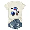 Buffalo Halloween Ghost Tee