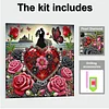 (Pre-Framed)Love-Special Shape Diamond Painting Kit(25x25cm)