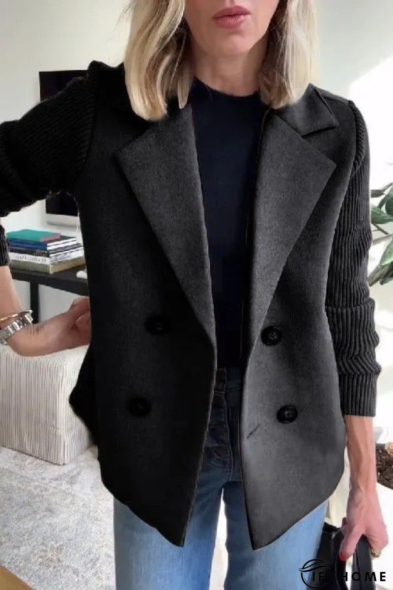 Vintage Long Sleeve Lapel Blazer | IFYHOME
