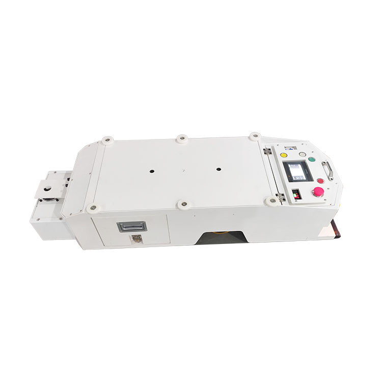 Automatic Obstacle Avoidance Magnetic Towed rfid AGV Max Load 300KG Lurking AGV for rfid digital Warehouse Transport
