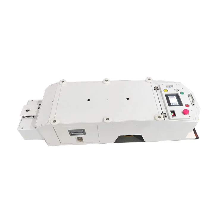 Automatic Obstacle Avoidance Magnetic Towed rfid AGV Max Load 300KG Lurking AGV for rfid digital Warehouse Transport