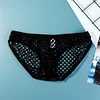 Men's Sexy Low Waist Mesh Breathable Hollow Panties