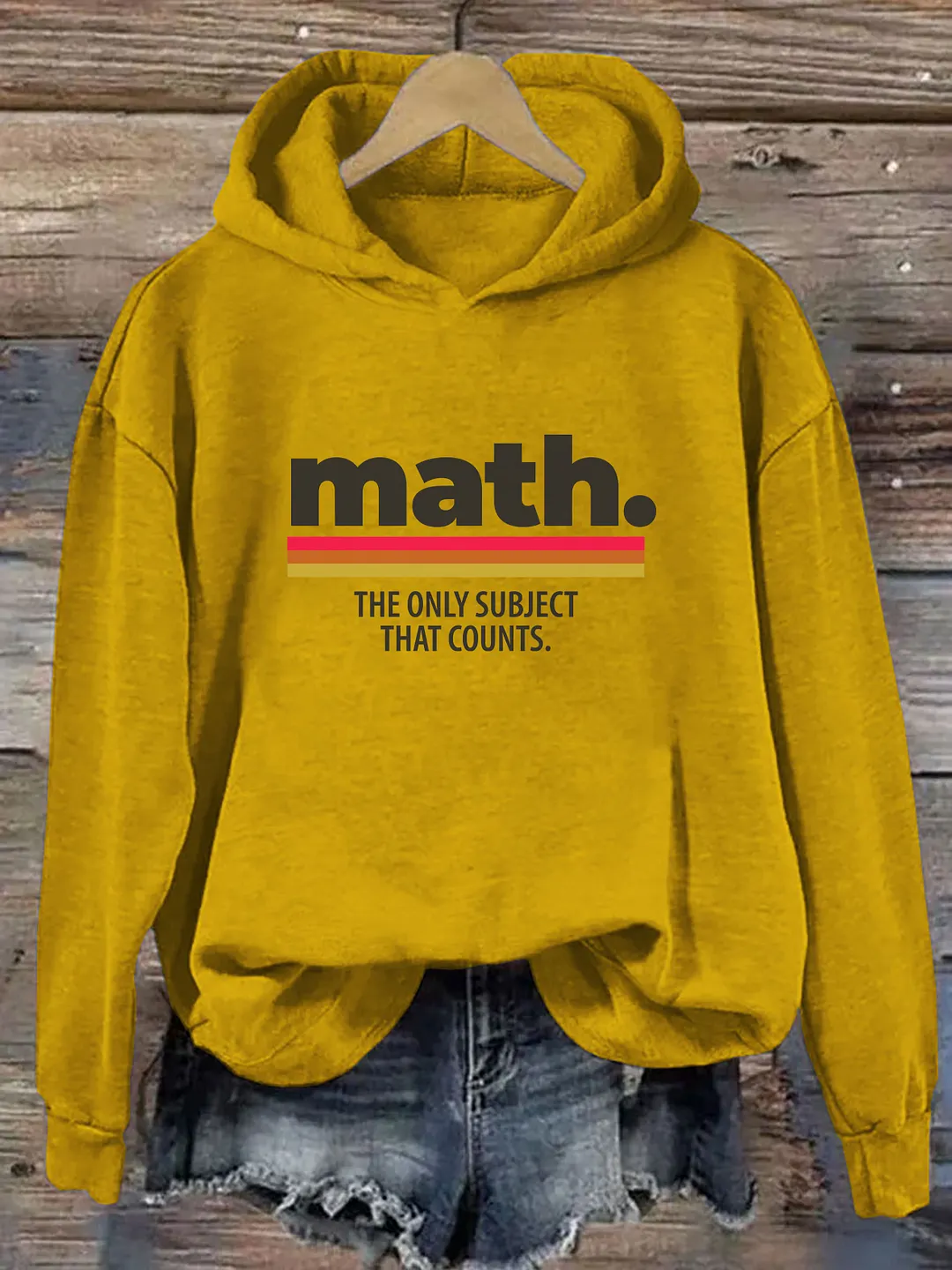 Math The Only Subject That Counts Hoodie