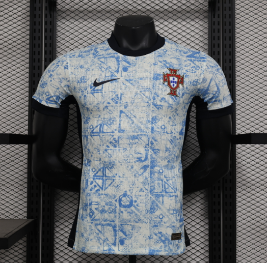 2024 Portugal Away Player Version Football T-Shirt Thai Quality