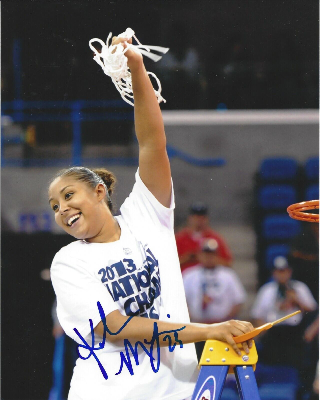 Kalenna Mosqueda-Lewis Autographed 8x10 Seattle Storm UCONNA355