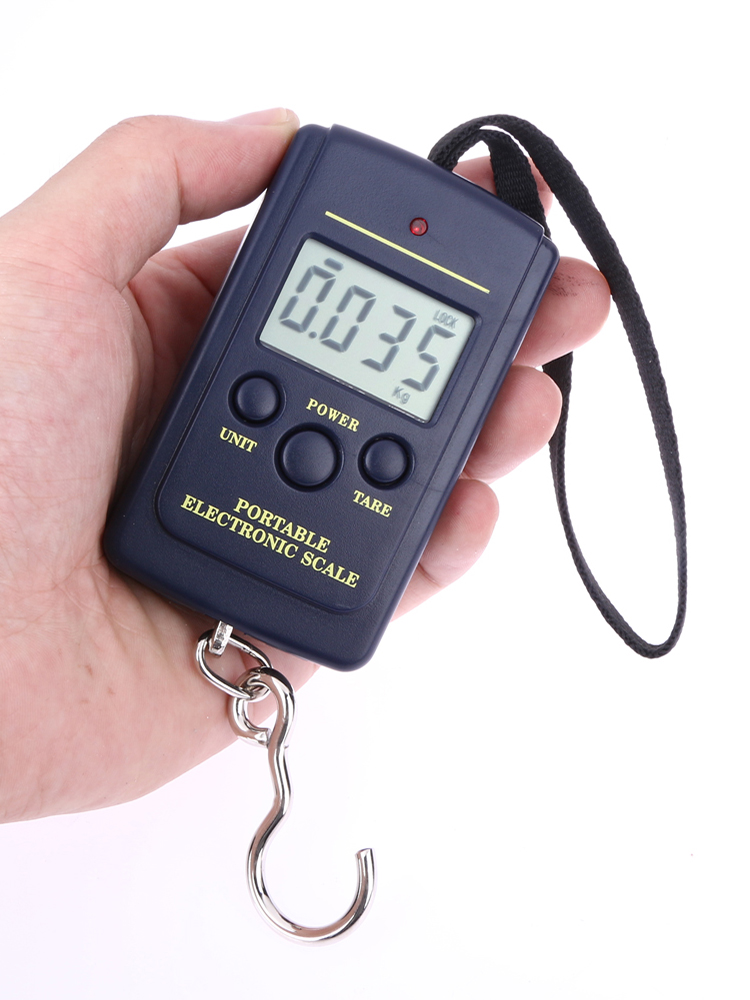 

Portable 40kg/10g Electronic Hanging Fishing Digital Pocket Hook Scale, 501 Original