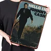 Johnny Cash - Vintage Metal Signs - 20*30cm/30*40cm - Music